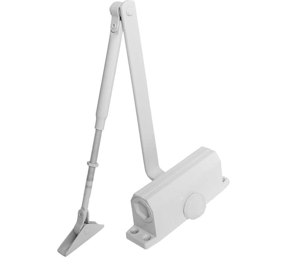 Дверной доводчик Ajax DCTR15-60 (TDR-60) 15-60 кг WH белый 47557 1