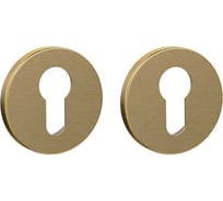 Накладка под цилиндр PUNTO ET.R.ARC.R52 SSG-39 сатинированное золото 47223