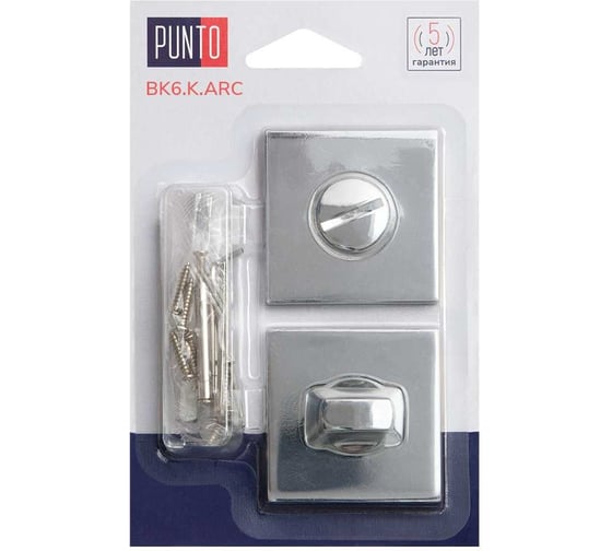 Поворотная ручка PUNTO BK6.K.ARC.Q52 CP-8 хром 47183