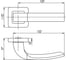 Раздельная ручка PUNTO K.QR52.ORION BL-24 черный 47809 2