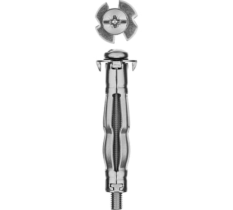 Анкер для пустотелых материалов Зубр МОЛЛИ, 11 мм x M5 x 37 мм, 100 шт, оцинкованный 302472-05-037