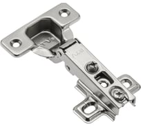 Петля GTV накладная, CN09 с ответной планкой H-2, 45мм, без еврошурупа ZP-BICN092BE