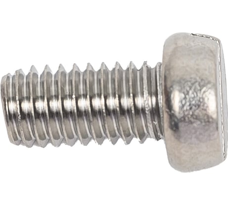 Винт с цилиндрической головкой, с прямым шлицем ЕВРОПАРТНЕР DIN 84 6x12 нержав. сталь 4 шт. G2 2612 1