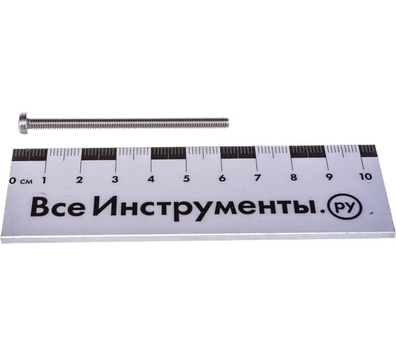 Винт с цилиндрической головкой, с прямым шлицем ЕВРОПАРТНЕР DIN 84 4x60 нержав. сталь 6 шт. G2 4246 1