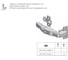 Петля GTV ZM-HCKT 165 градусов,, угловая, самозакрывающаяся, с ответной планкой H-0 и еврошурупом ZM-HCKT165ZE-S 4