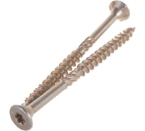 Конструкционный шуруп для дерева с фрезой ЕВРОПАРТНЕР потай, ж/п Torx 25 5.0х70, 10 шт. 15 0031 7