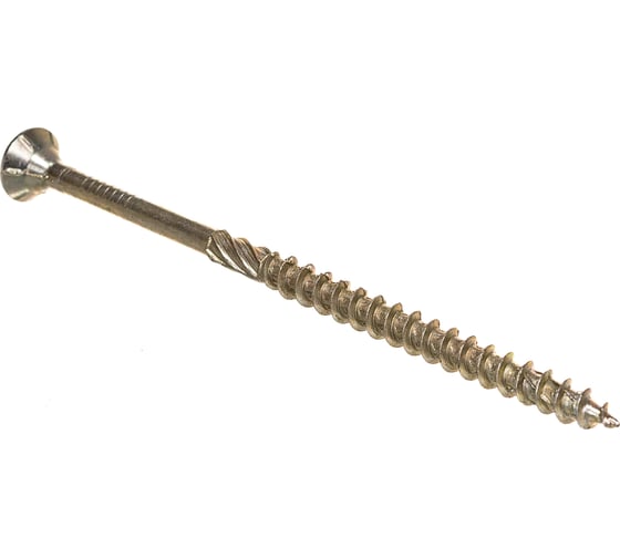 Конструкционный шуруп для дерева с фрезой ЕВРОПАРТНЕР потай, ж/п Torx 25 5.0х90, 10 шт. 15 0095 2