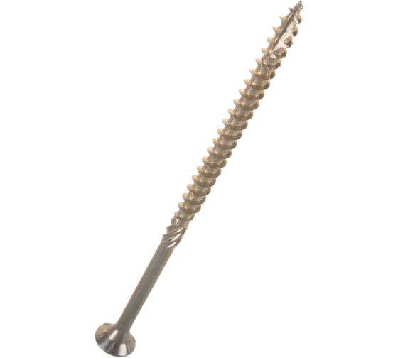 Конструкционный шуруп для дерева с фрезой ЕВРОПАРТНЕР потай, ж/п Torx 25 5.0х100, 10 шт. 15 0096 2