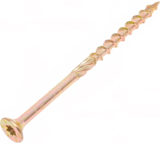 Шуруп для дерева ЕВРОПАРТНЕР потай Torx 30, неполная резьба, ж/п 6.0х100, 5шт. 15 0097 2