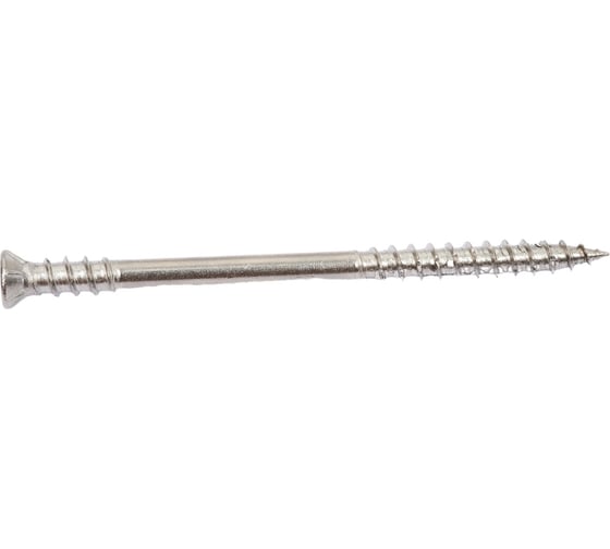 Шуруп для террасной доски ЕВРОПАРТНЕР самозенкующий, потай TORX 25, А2 5x80 15шт. E1 1420 1