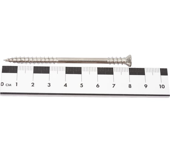 Шуруп для террасной доски ЕВРОПАРТНЕР самозенкующий, потай TORX 25, А2 5x80 15шт. E1 1420 1