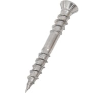 Шуруп для террасной доски ЕВРОПАРТНЕР самозенкующий, потай TORX 25, А2 5x40 25шт. E1 1418 1 15978756