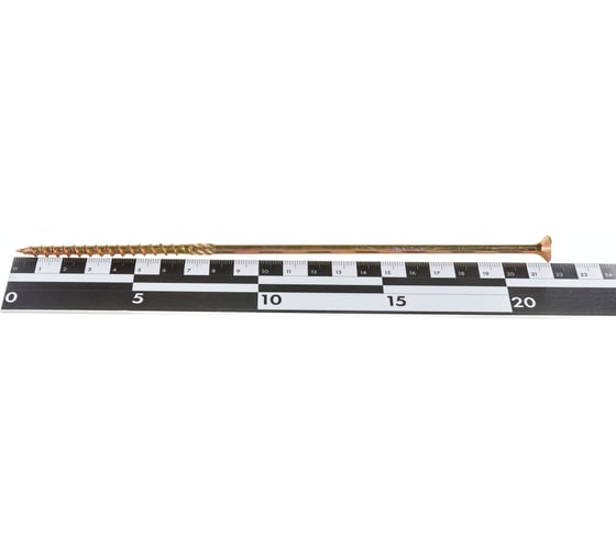 Шуруп для дерева ЕВРОПАРТНЕР потай TORX 30, неполная резьба, ж/п 6x220 1шт. 0 1411 0