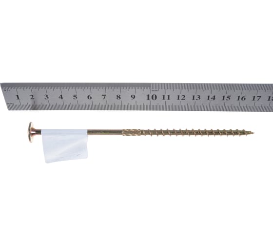 Шуруп для дерева ЕВРОПАРТНЕР прессшайба TORX 30, неполная резьба, ж/п 6.0x160, 1 шт. 0 0045 0