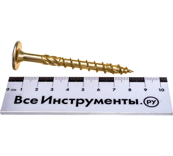Конструкционный шуруп для дерева ЕВРОПАРТНЕР прессшайба TORX 40, ж/п 8x80 1 шт. 0 1445 0