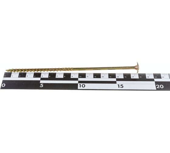 Шуруп для дерева ЕВРОПАРТНЕР прессшайба TORX 30, неполная резьба, ж/п 6.0x180, 1 шт. 0 0046 0