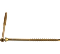 Саморез для деревянных полов ЕВРОПАРТНЕР с алмазным наконечником, Zn, Torx 20, 4,0х70, 10 шт. 15 0035 7