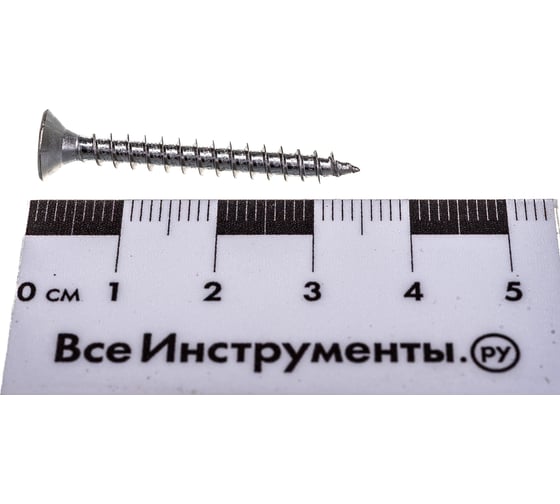 Универсальный шуруп ЕВРОПАРТНЕР с пот. гол. 4х35 нержав. сталь 10 шт. G2 4035 1