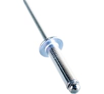 Заклепки алюминий/сталь, оцинкованные DIN 7337 (500 шт; 4х16 мм) Саморезик ZAK AL/ST-4х16-500