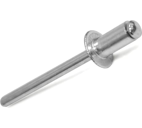 Заклепки Саморезик 3,2х10 алюминий/сталь, оцинк. DIN 7337 1000шт ZAK.AL/ST-3,2х10-1000