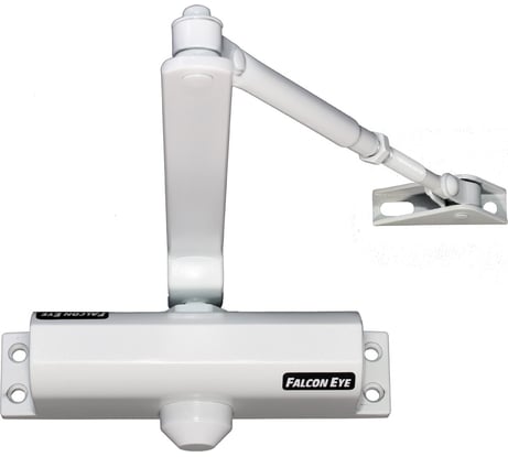 Доводчик на дверь весом 65-85 кг Falcon Eye FE-B4W White 00-00110295
