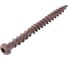 Шуруп для террасной доски Rusconnect CRB 0540, 5х40 мм, 200 шт. коричневый 363540 1