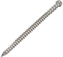 Шуруп для террасной доски Rusconnect CRX 0580, 5х80 мм, 100 шт. нержавейка INOX A4 361580