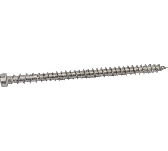 Шуруп для террасной доски Rusconnect CRX 0580, 5х80 мм, 100 шт. нержавейка INOX A4 361580