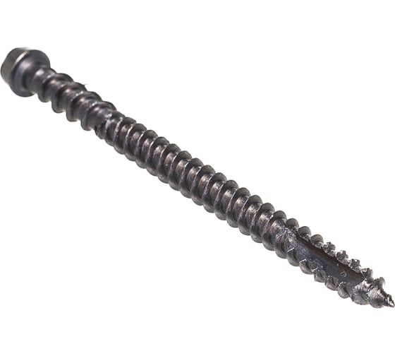 Шуруп для террасной доски Rusconnect CRX 0570, 5х70 мм, 100 шт. нержавейка INOX A4 361570 1