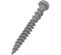 Шуруп для террасной доски Rusconnect CRR 0540, 5х40 мм, 200 шт. серый 366540