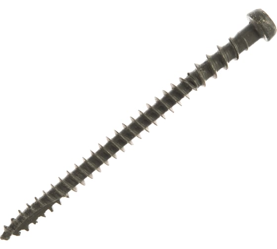 Шуруп для террасной доски Rusconnect CRR 0570, 5х70 мм, 100 шт. серый 366570 1