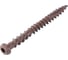 Шуруп для террасной доски Rusconnect CRB 0560, 5х60 мм, 200 шт. коричневый 363560 1