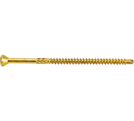 Шуруп для полов и паркета Rusconnect CFB 0360 3,2х60 200 шт. Желтый цинк 380360