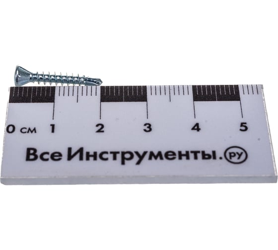Шуруп для полов и паркета Rusconnect CFB 0321 3,2х20 1000 шт. Белый цинк 380321