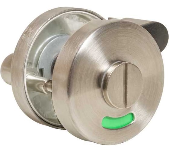Поворотная ручка FUARO BK8.R.DSS304-button с индикатором INOX 304 47251