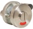 Поворотная ручка FUARO BK8.R.DSS304-button с индикатором INOX 304 47251 3