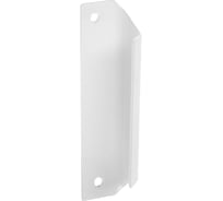 Балконная ручка ТУНДРА ракушка, белая 6978477