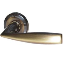 Ручка Hoppe schnellstift, vitoria f73, цвет под бронзу, а=120-135 мм, без нижних розеток, крепление розеток на саморезы 65868