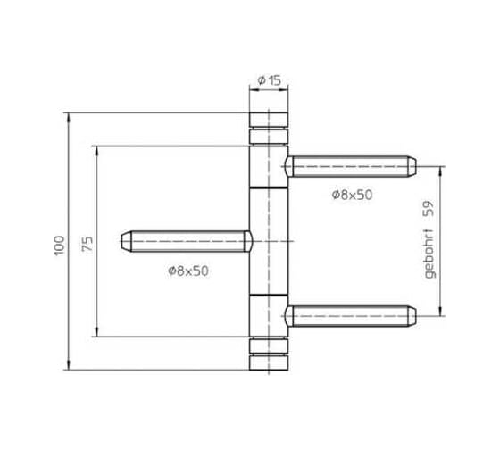 Петля Simonswerk baka c 2-15 wf basic f2 покрытие под матовый никель 67563