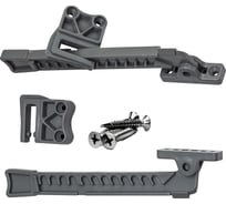 Ограничитель 100% Baby Safety замок на окно от детей, 2 шт., серый 4670006471270