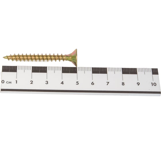 Саморез Невский Крепеж шуж 6,0x50, потайная головка, 6 шт. 802430