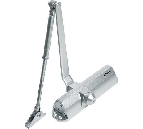 Дверной доводчик Fuaro DC20-5/TS-68 AL до 110 кг, алюминий 47793