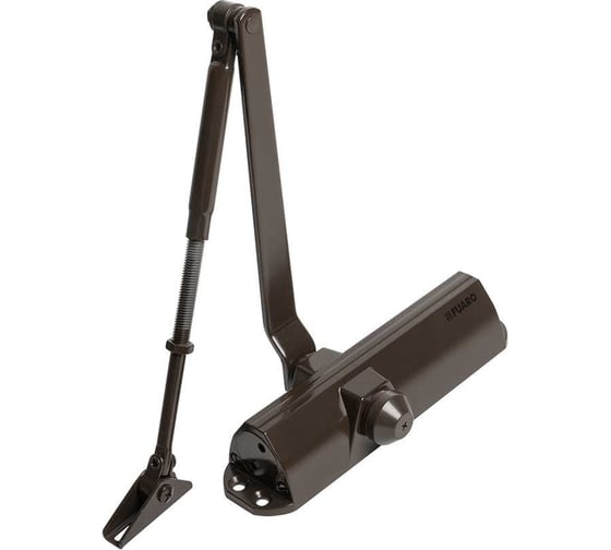 Дверной доводчик Fuaro DC20-5/TS-68 BR до 110 кг, коричневый 47845 1