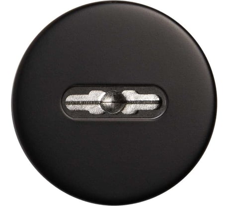 Накладка на сувальдный замок Fuaro ESC.S-auto.RLR/R.486 BL-24 черный, 1 шт. 47881