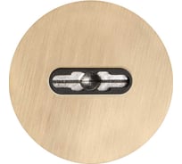 Накладка на сувальдный замок FUARO ESC.S-auto.RLR/R.486 SSG-39 сатинированное золото, 1 шт. 47879