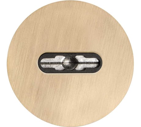 Накладка на сувальдный замок FUARO ESC.S-auto.RLR/R.486 SSG-39 сатинированное золото, 1 шт. 47879