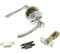 Межкомнатная защелка ТУНДРА мод.3186, фиксатор, цвет хром 839740