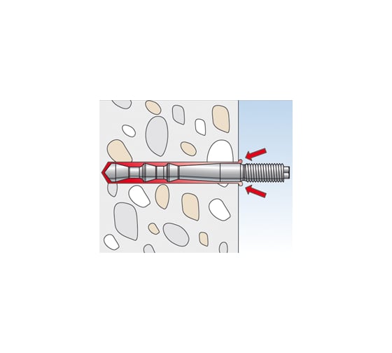 fischer FHB II-A S M12 x 75/25 АНКЕР-ШПИЛЬКА 10шт. 97268