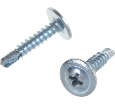 Саморез с прессшайбой Метизный двор 4,2х19 сверло уп. 1 кг 4690441023520