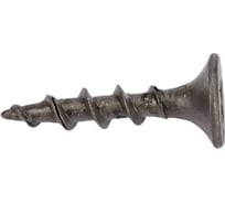 Саморез по дереву для ГКЛ Метизный двор 3,5x19, крупная резьба, оксидированный, 40 шт. 4607173900579